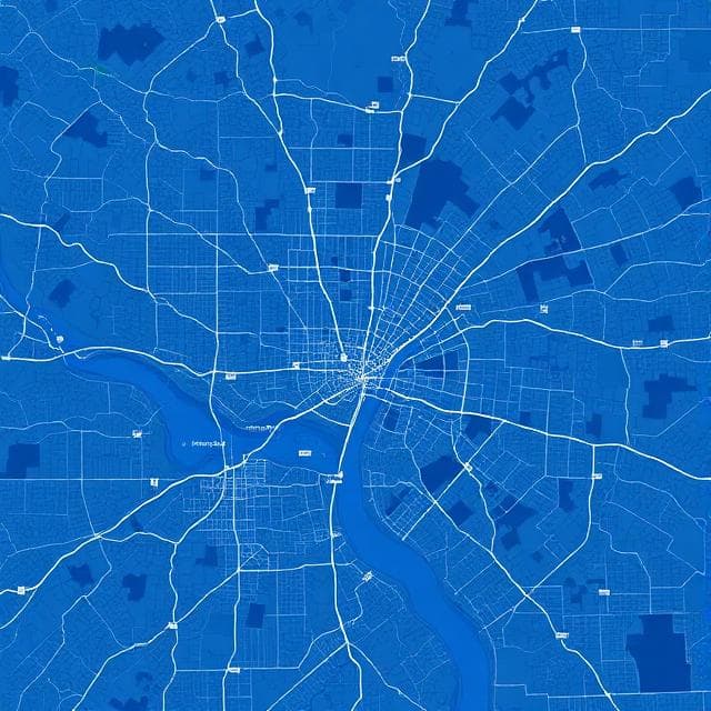 Service area map of Harrisburg PA and surrounding communities